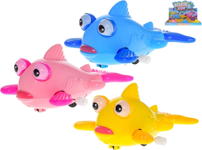 Colorful Plastic Wind-up Fish