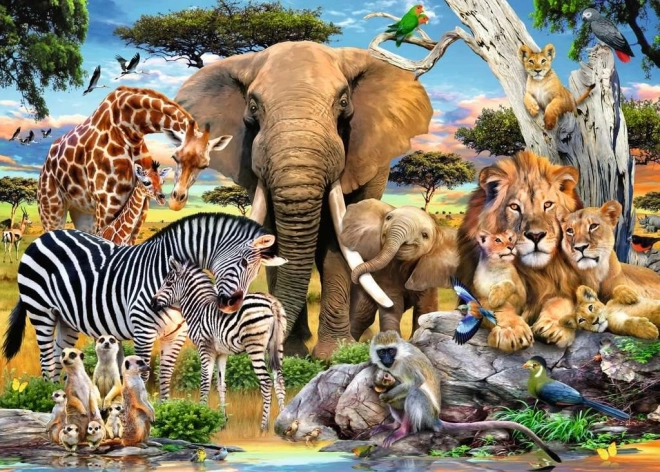 RAVENSBURGER Puzzle Motherly Love XXL 500 pieces