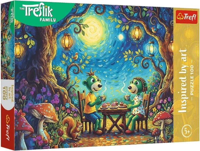 Trefl pusle 100 tükki Inspired by Art „Kohtumine kohvikus“