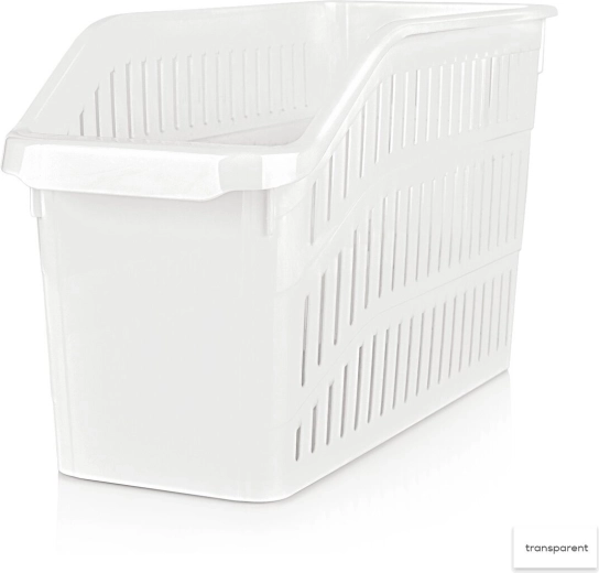 Plastist hoiukorv/organisaator Tina 13 × 30 × 17 cm, värvide valik
