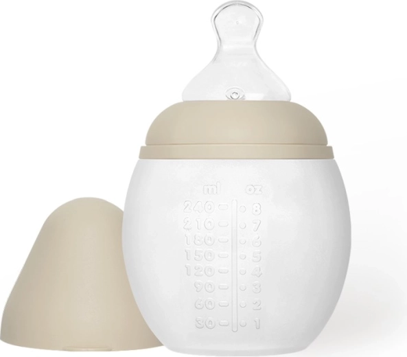Élhée anti-colic baby bottle 240 ml sand - 1 piece