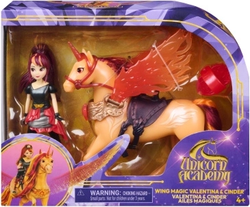 Unicorn Academy maagilised tiivad Cinder ja Valentina 11 cm - 1 tk