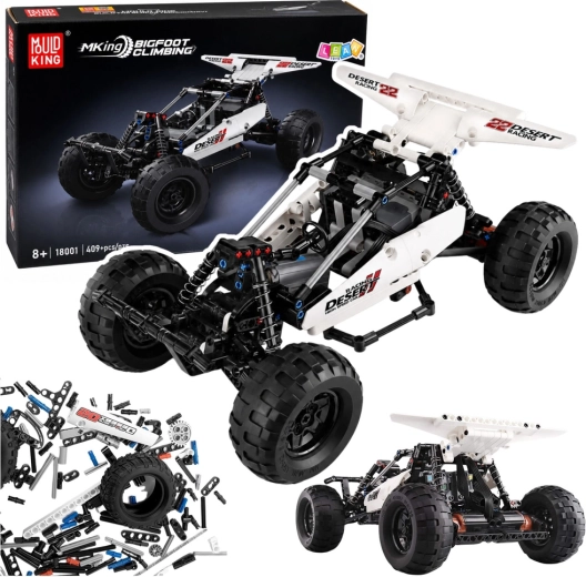 Konstruktorikomplekt RC maastikuauto 4x4 off-road (409 detaili)