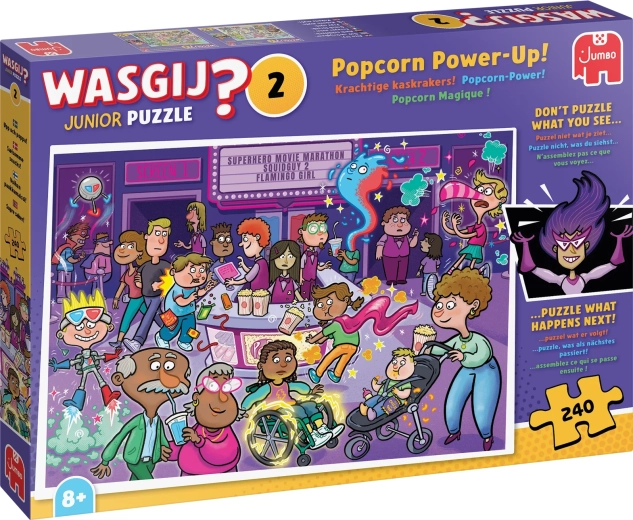 Jumbo Wasgij Junior 2: Popkorniboonus! pusle 240 tükki
