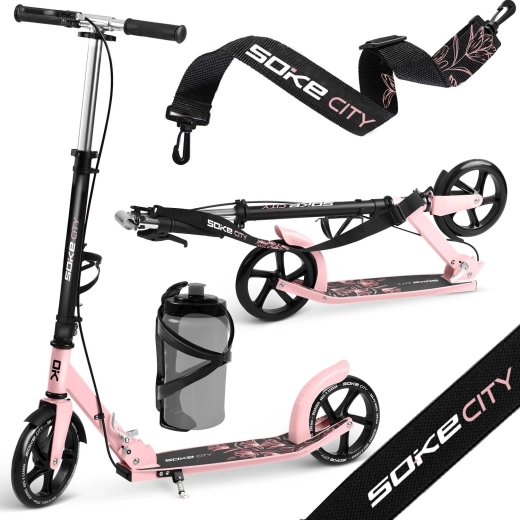 Soke City Scooter black and pink