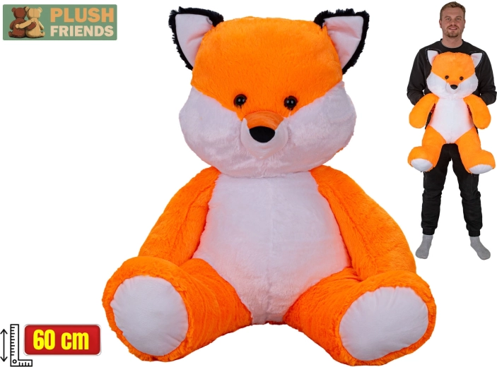 Plush Friends plüüsrebane istuv 60 cm