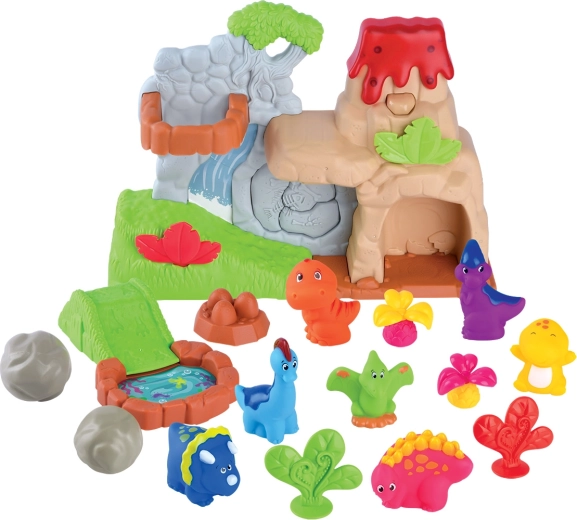 Playgo vulkaan dinosaurustega valgus- ja heliefektidega – 1 tk