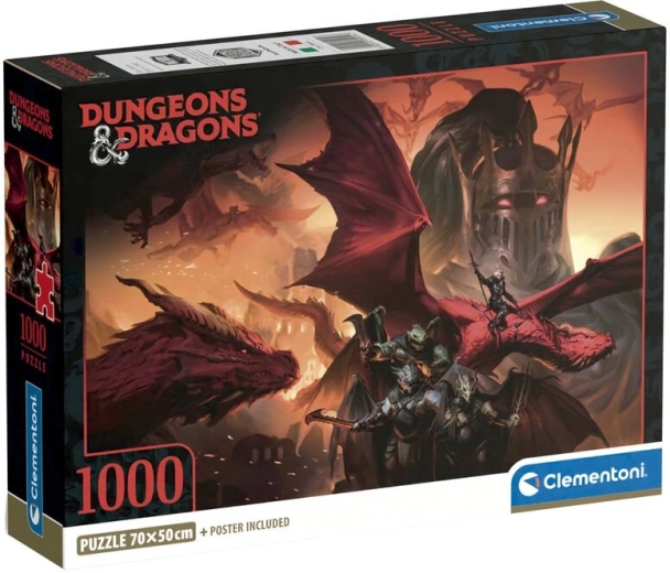 Pusle CLEMENTONI Dungeons & Dragons 1000 tükki