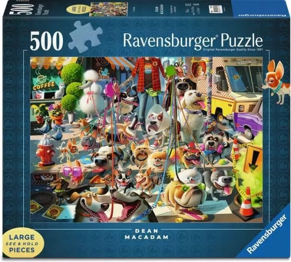 Ravensburger Puzzle Dog Wedding 500 Pieces