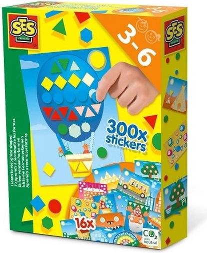 SES Creative geometric shapes for sticking