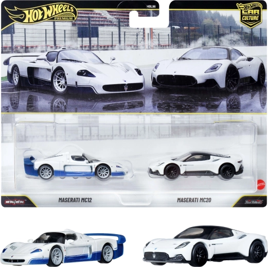 Hot Wheels Premium komplekt 2 autost: Maserati MC12 ja Maserati MC20