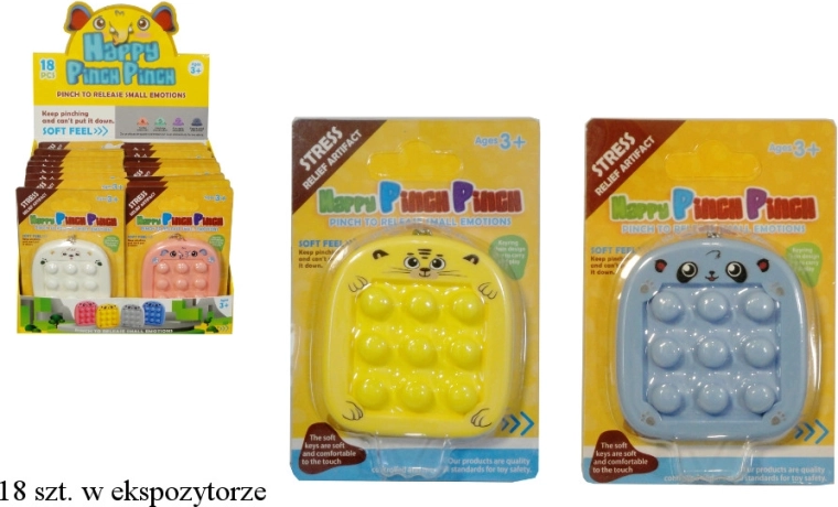 Anti-stress click keychain with mini maze