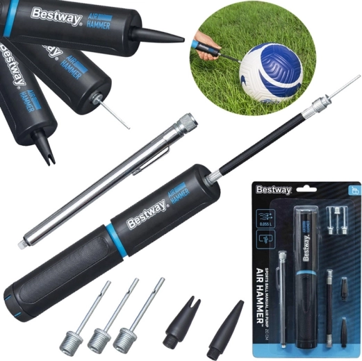 Bestway Air Hammer käsipump pallide, madratsite ja rataste jaoks