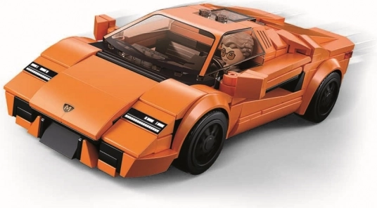 Sluban klotsikomplekt sportauto