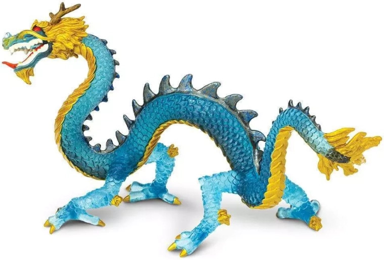 Safari Ltd. sinine kristalldraak figuur – 1 tk