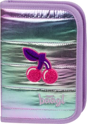 Single-compartment school pencil case Lavender Baagl