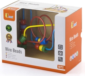 Puidust helmestega labürint lastele
