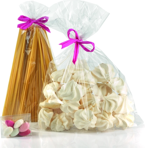 Cellophane bag 15 × 25 cm transparent