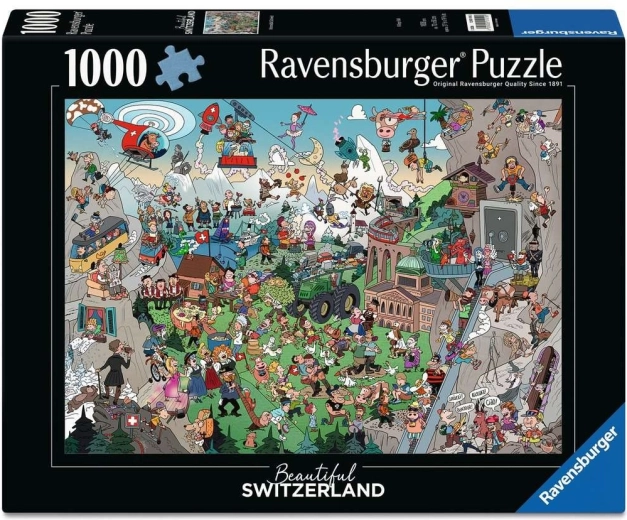 Ravensburger pusle Kaunis Šveits 1000 tükki