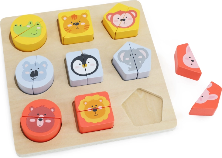 Babu Wooden Safari Puzzle for Little Ones