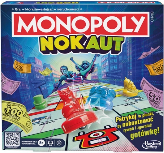 Monopoly Knockout – family board game