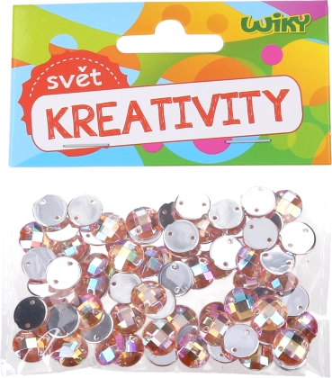 Dekoratiivsed õmmeldavad helmed 10 mm – 80 tk