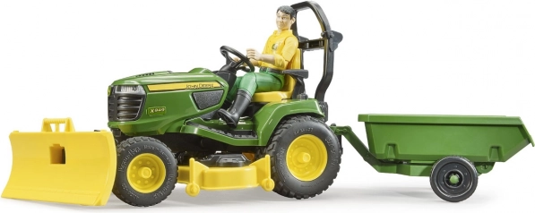 Aiatraktor JOHN DEERE X949 koos aedniku figuuriga BRUDER