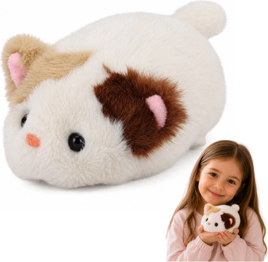 Plüüsist kiisuke valge 16 cm – 1 tk