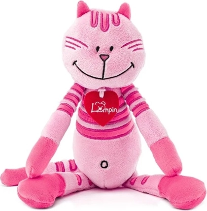 Woodyland Lumpin plüüsist kass Rosalie roosa 38 cm