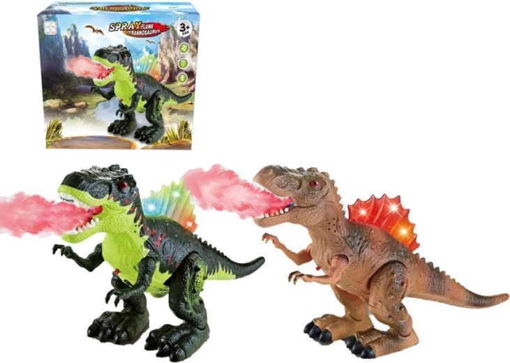 Uduauru ning valgus- ja heliefektidega dinosaurus