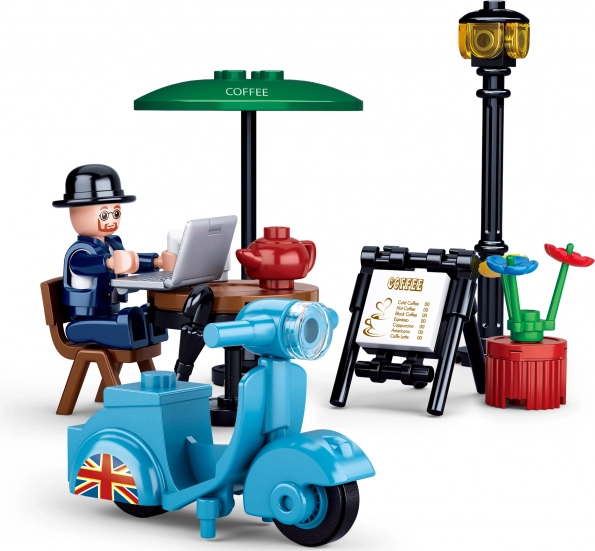 Sluban Town – tõukerattur – ehitusklotsid