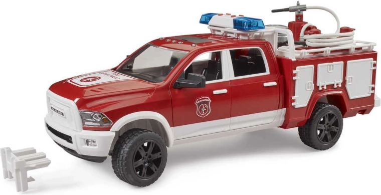 Bruder Fire Truck RAM 2500 with Light and Sound Beacon