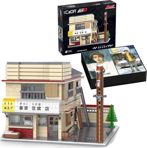 CaDA Initial D Fujiwara Tofu Store'i ehituskomplekt