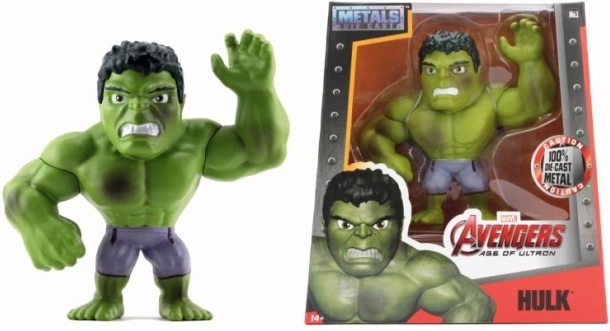 MARVEL HULK metallist kogumisfiguur 15 cm