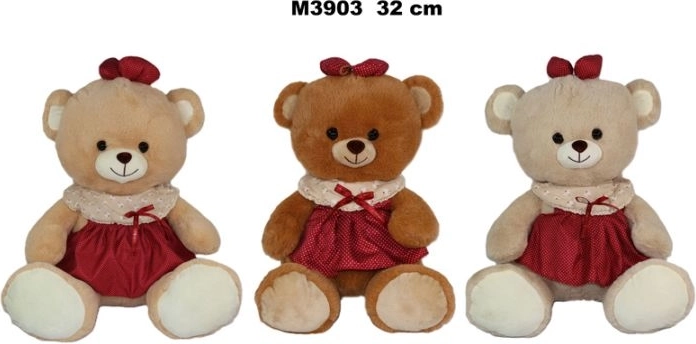 Paluskaru kleidikestes, 32 cm, 3 värvivarianti – 1 tk