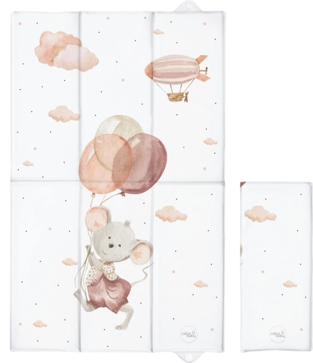Ceba Baby reisiv mähkimisalus Basic Mouse 80 × 50 cm
