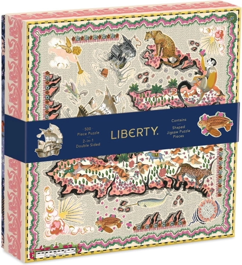 Galisoni kahepoolsed pusled 2-in-1 Liberty Maxine London 500 tükki