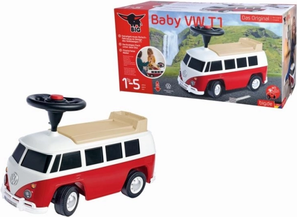 Big push scooter Volkswagen T1 for children