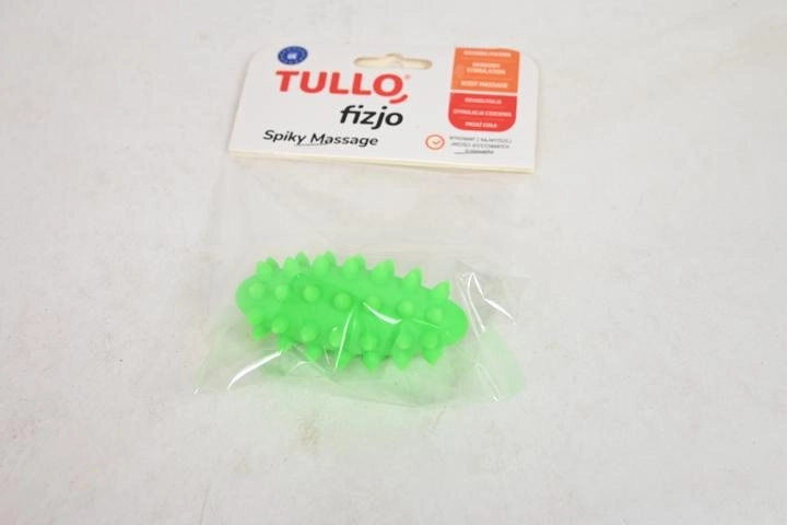 Fizjo rehabilitatsiooniline massaažirull „oa” kujuga ogadega 7,4 cm, roheline