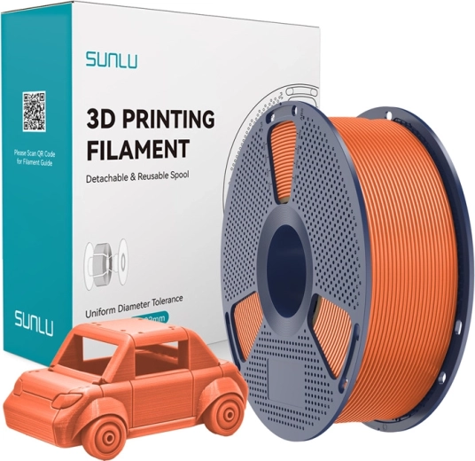 Sunlu PETG filament päikeseliselt oranž