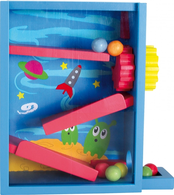 Puidust kuulimäng kummikommidele ja kuulidele SMALL FOOT