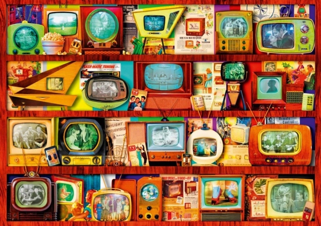 Bluebird pusle „Televisiooni kuldaeg“ 1000 tükki
