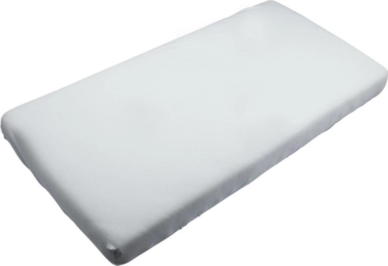 Timboo bamboo fitted sheet Soft 60 × 120 cm riviera blue