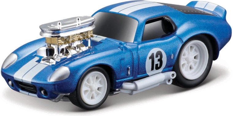 Maisto Muscle Machines Shelby Cobra Daytona Coupe blue 1:64