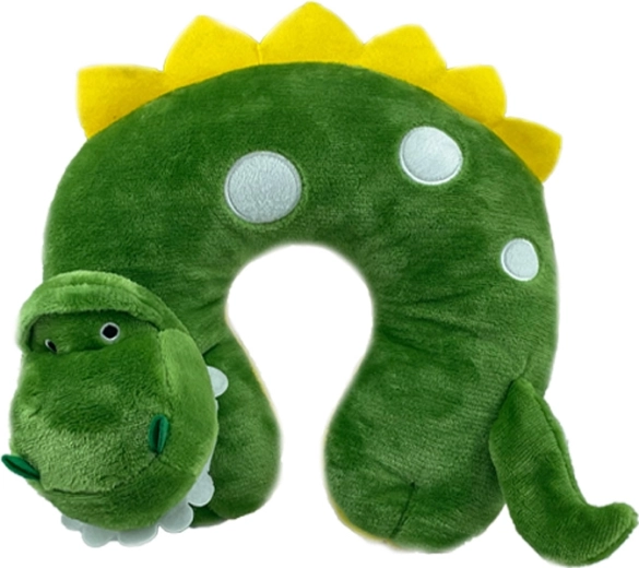 Plüüsist kaelapadi krokodill 3D