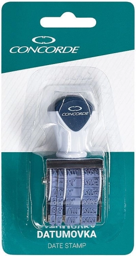 Kuupäevatempel CONCORDE nr 4, blister