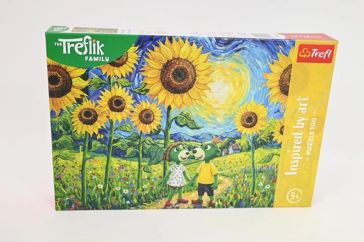 Trefl Inspired by Art pusle 100 tükki – jalutuskäik päevalillede vahel