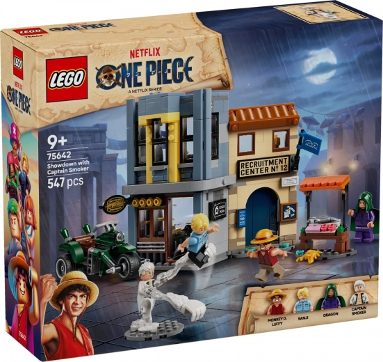 LEGO ONE PIECE kokkupõrge kapten Smokeriga