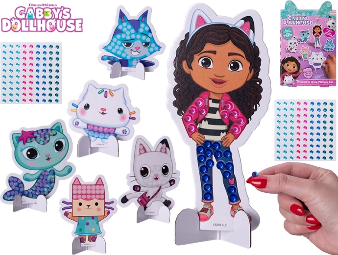 Creative rhinestone sticker set Gabby's Dollhouse - 1 piece