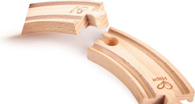 Short Curved Wooden Tracks